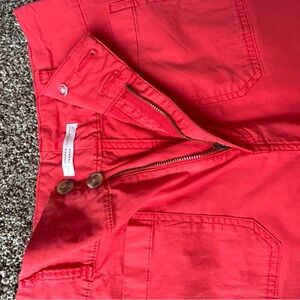 LC Lauren Conrad Red Boot Cut Pants